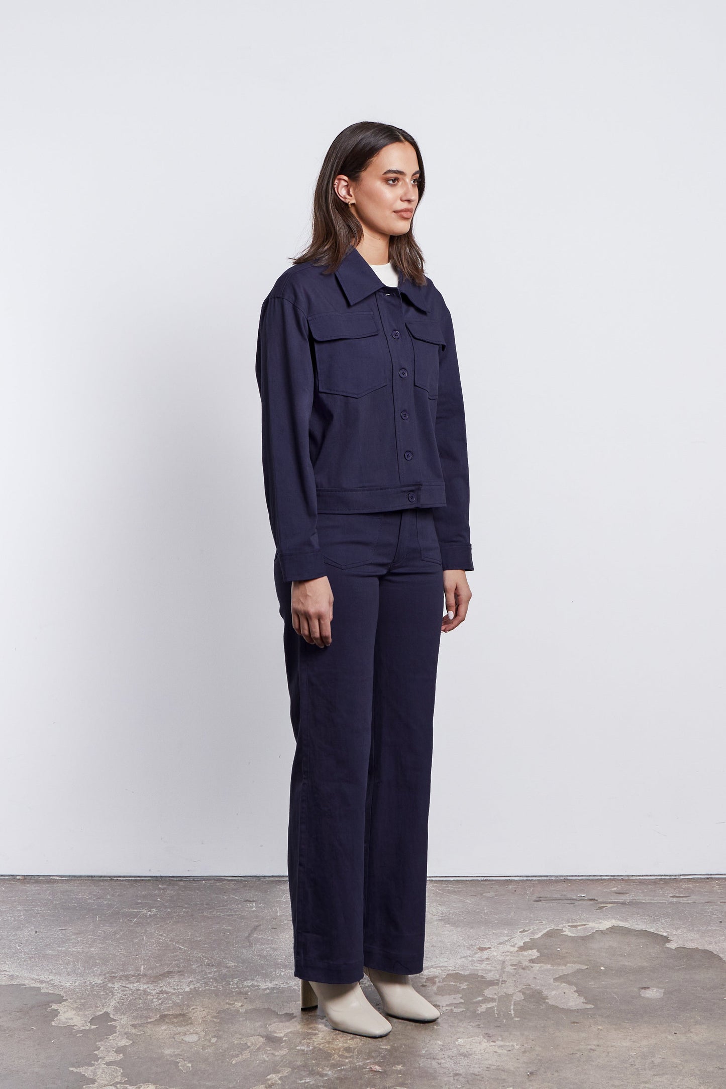 Dobson Twill Jacket - Indigo