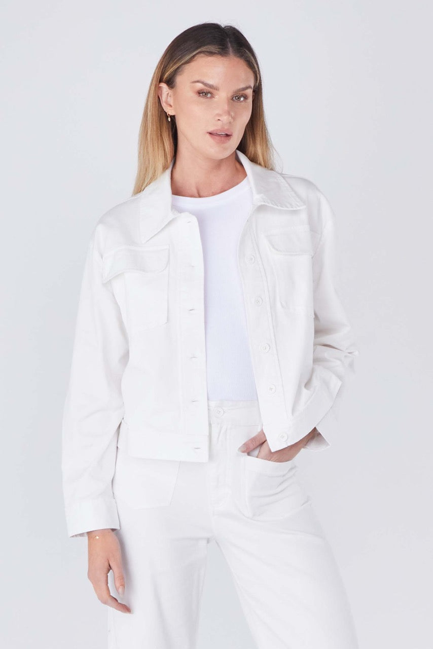 Dobson Twill Jacket - Off White