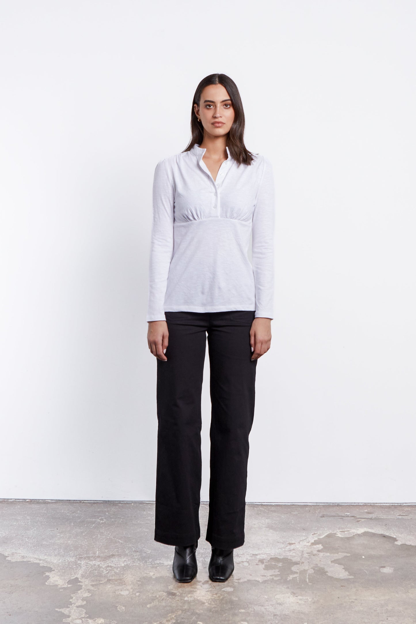 Larkin Top - White