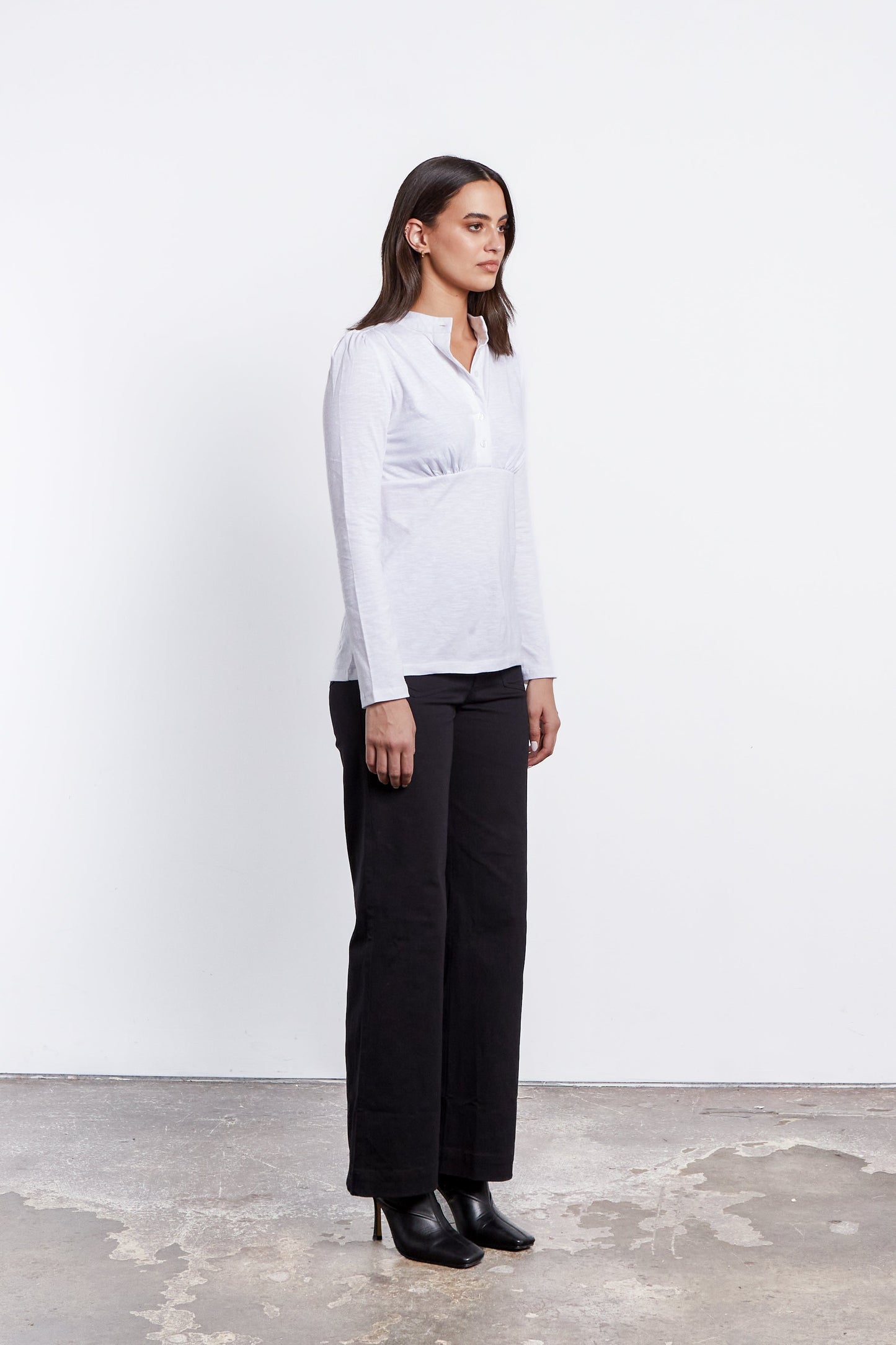 Larkin Top - White