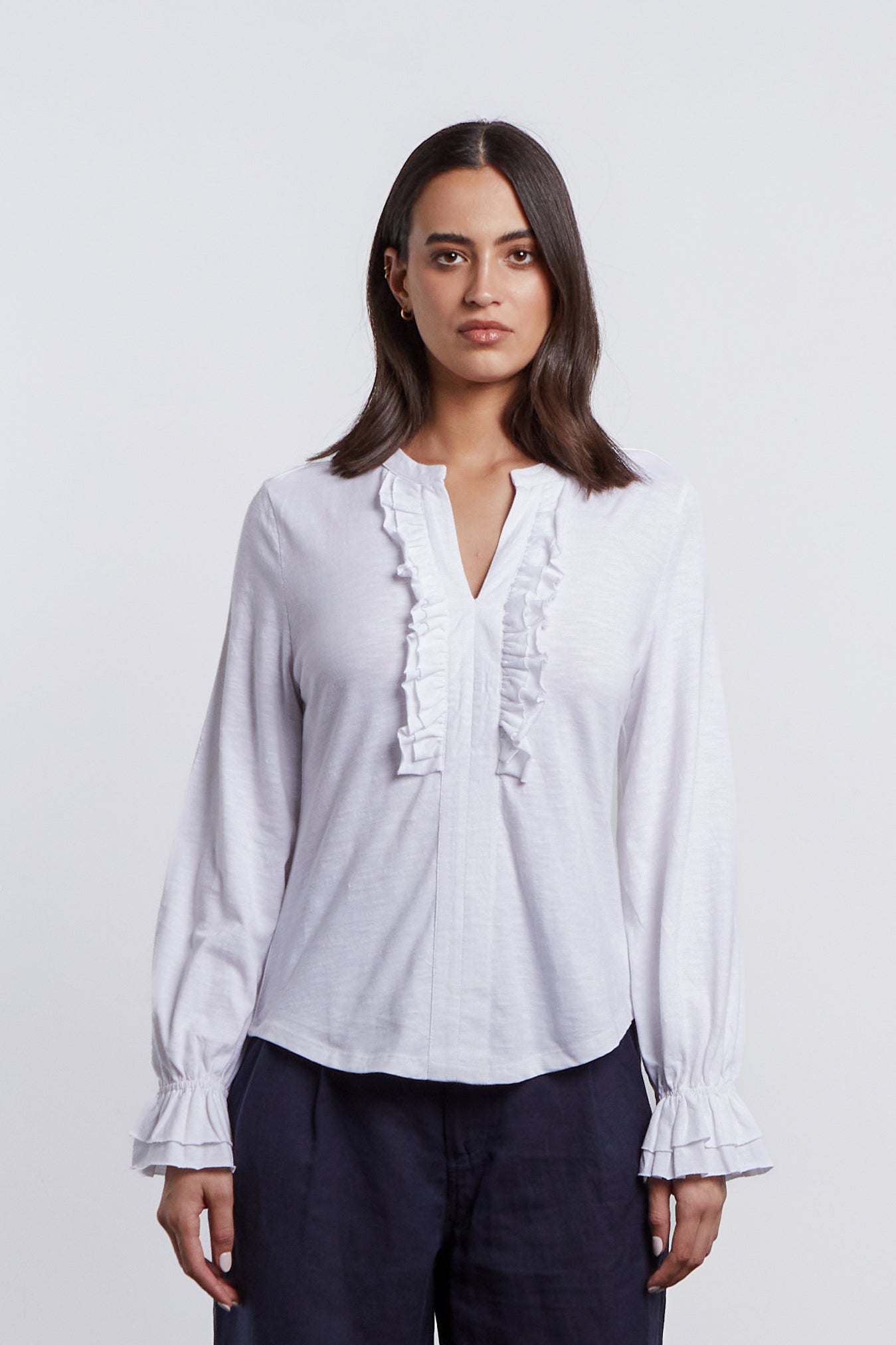 Lotus Top - Cream