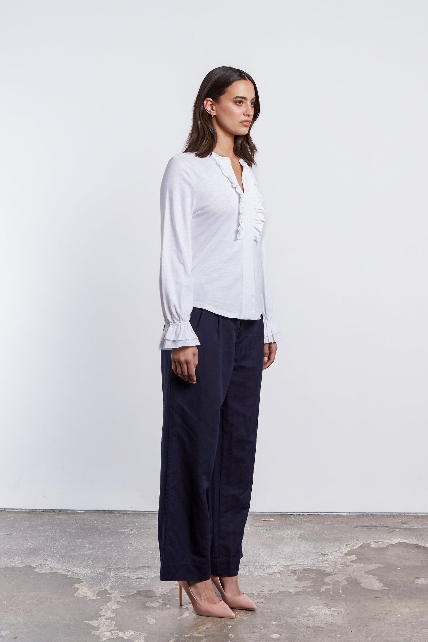 Lotus Top - Cream