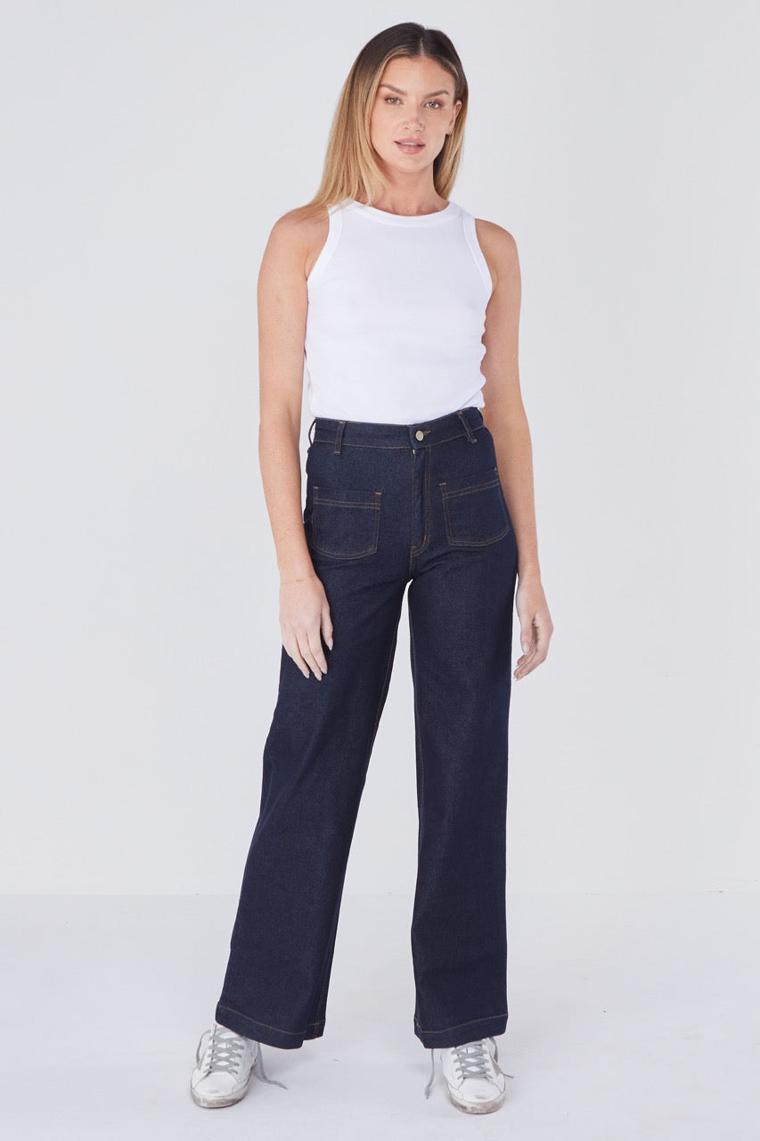 Lucy Denim Jean - Dark Wash