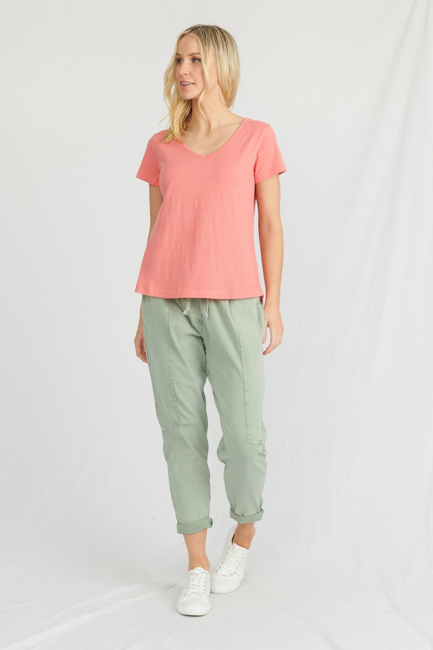 Melrose Organic Cotton T-Shirt - White