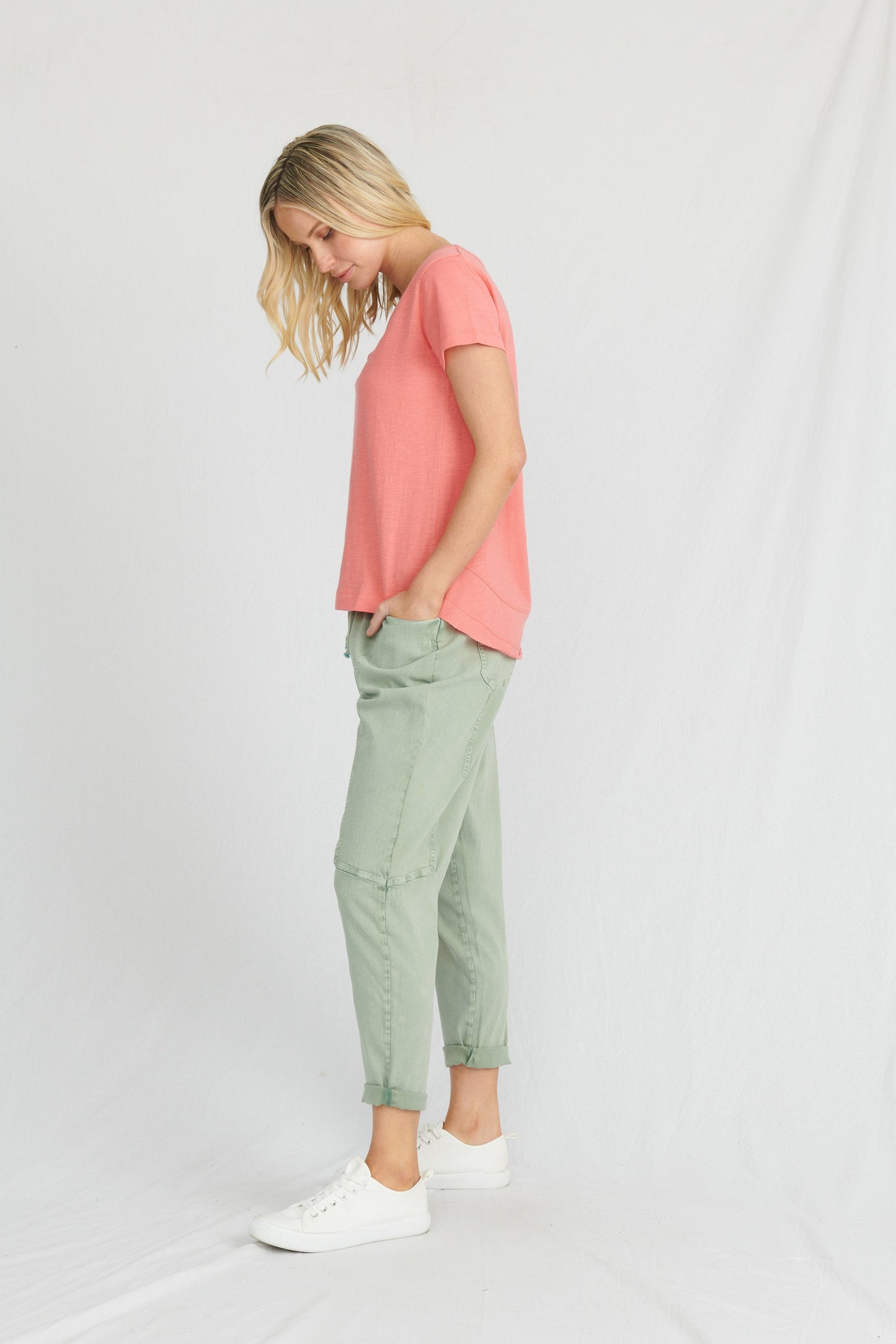Melrose Organic Cotton T-Shirt - White