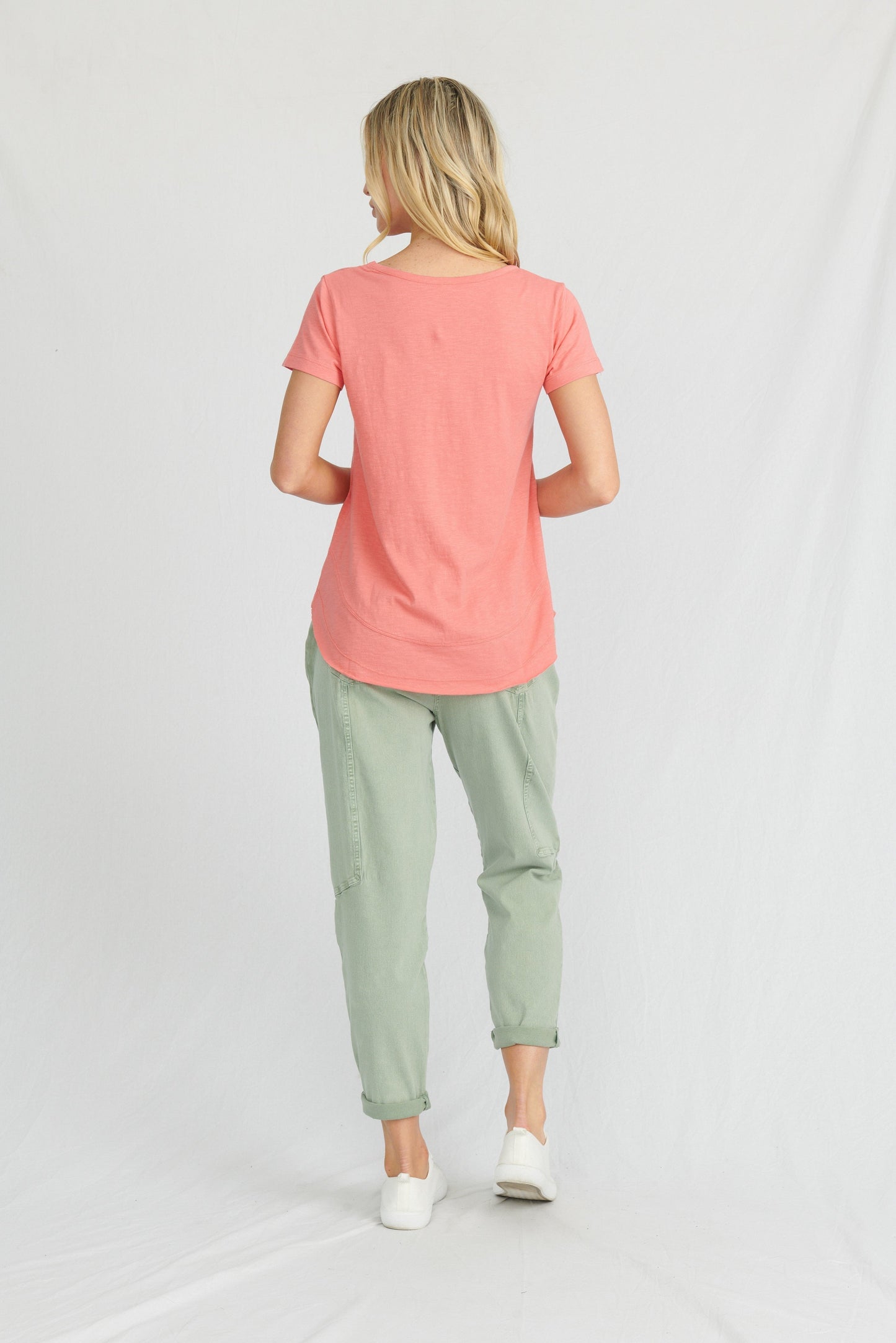 Melrose Organic Cotton T-Shirt - White