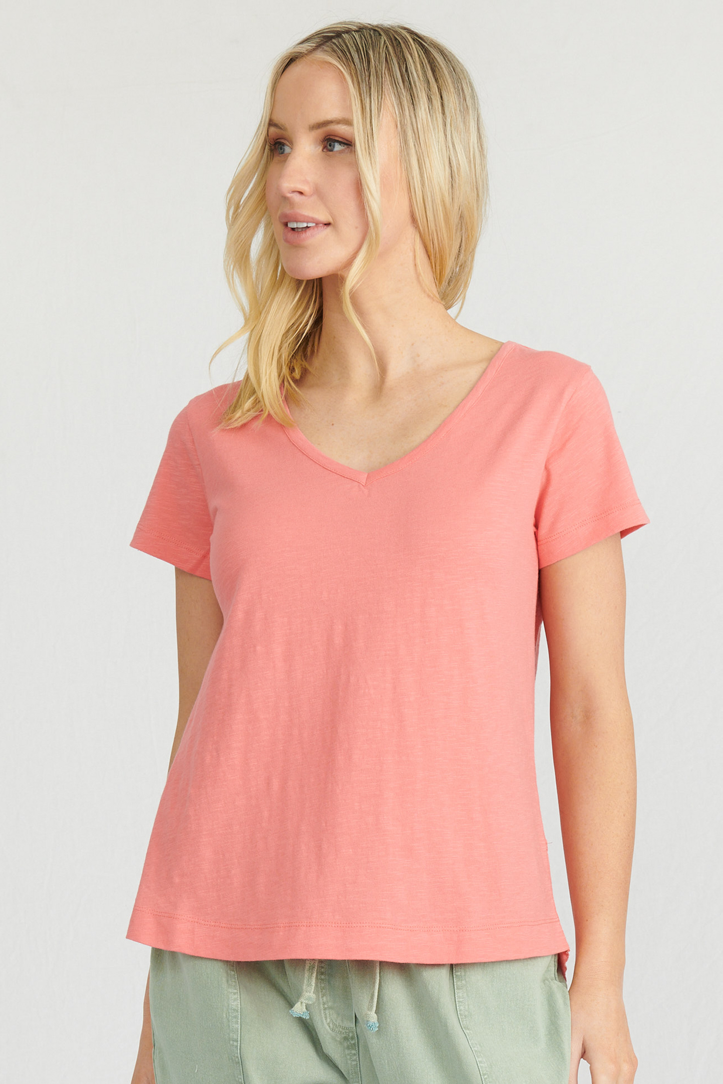 Melrose Organic Cotton T-Shirt - White