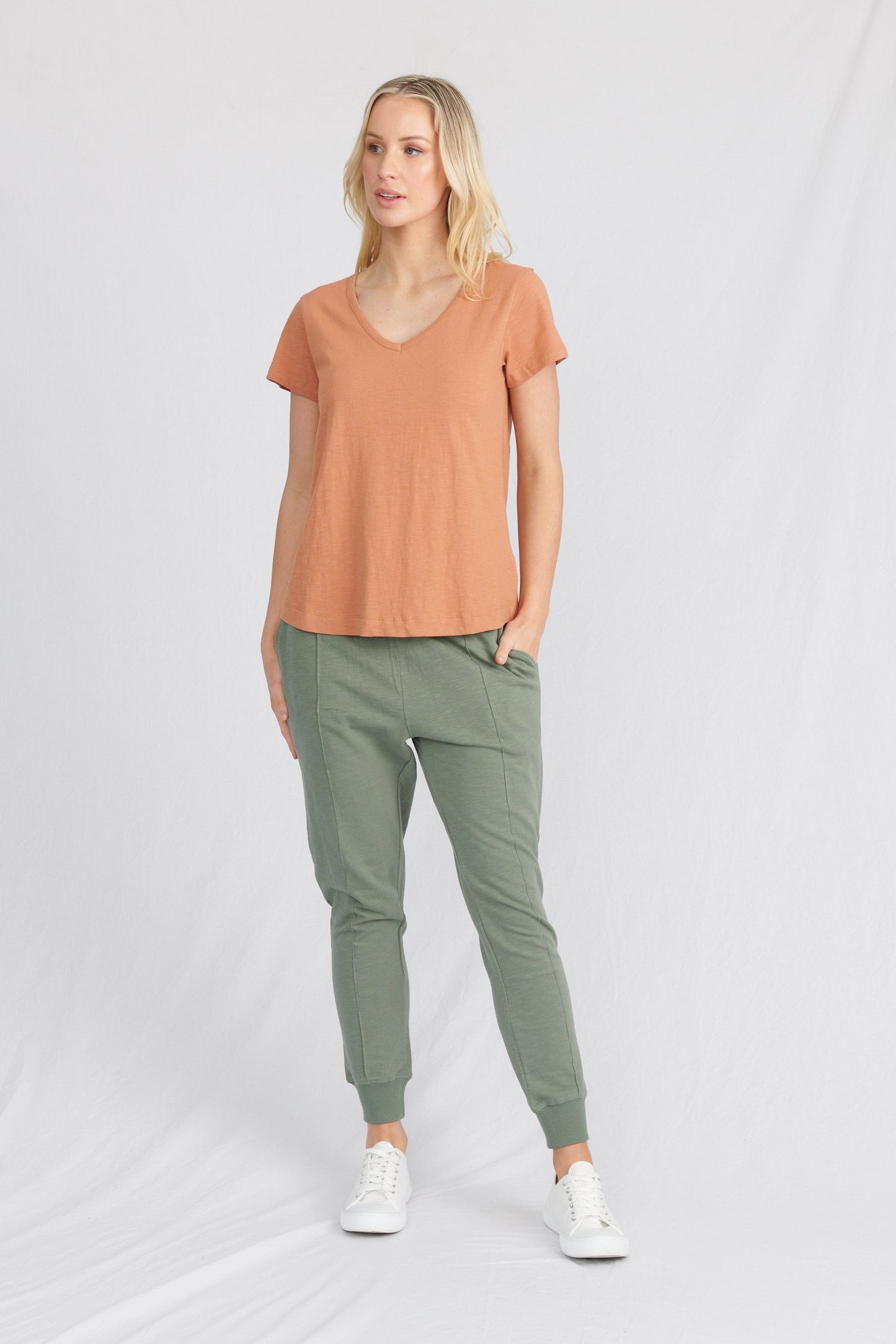 Melrose Organic Cotton T-Shirt - White