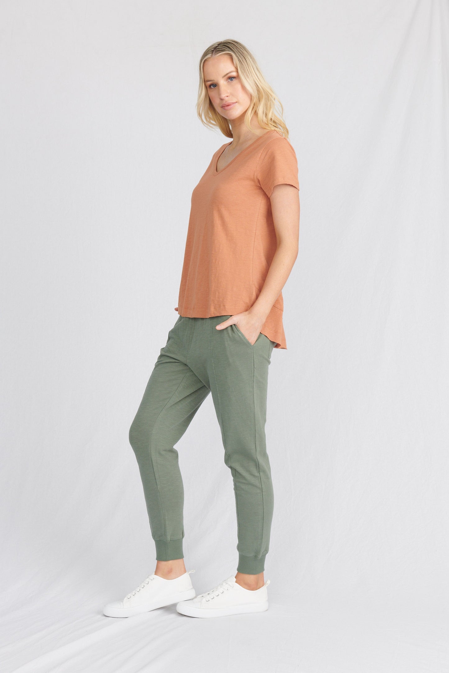 Melrose Organic Cotton T-Shirt - White