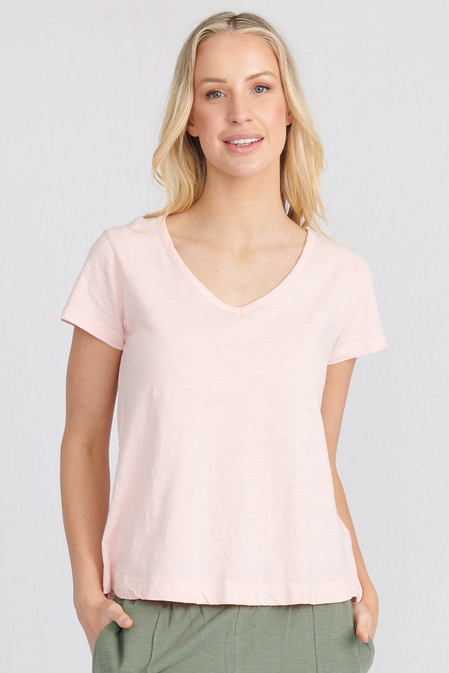 Melrose Organic Cotton T-Shirt - White