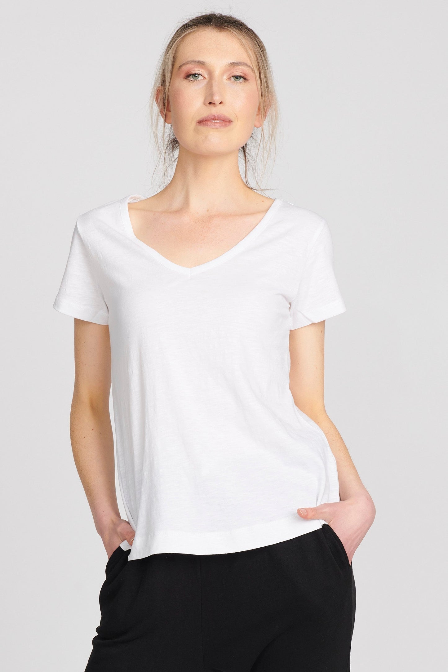 Melrose Organic Cotton T-Shirt - White