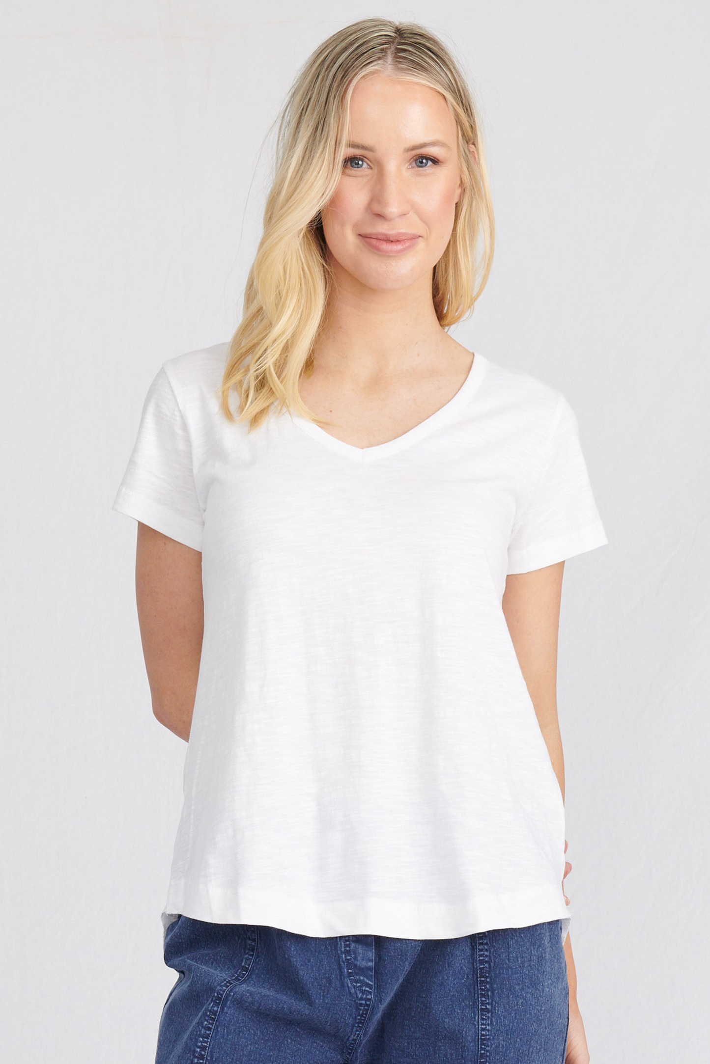 Melrose Organic Cotton T-Shirt - White