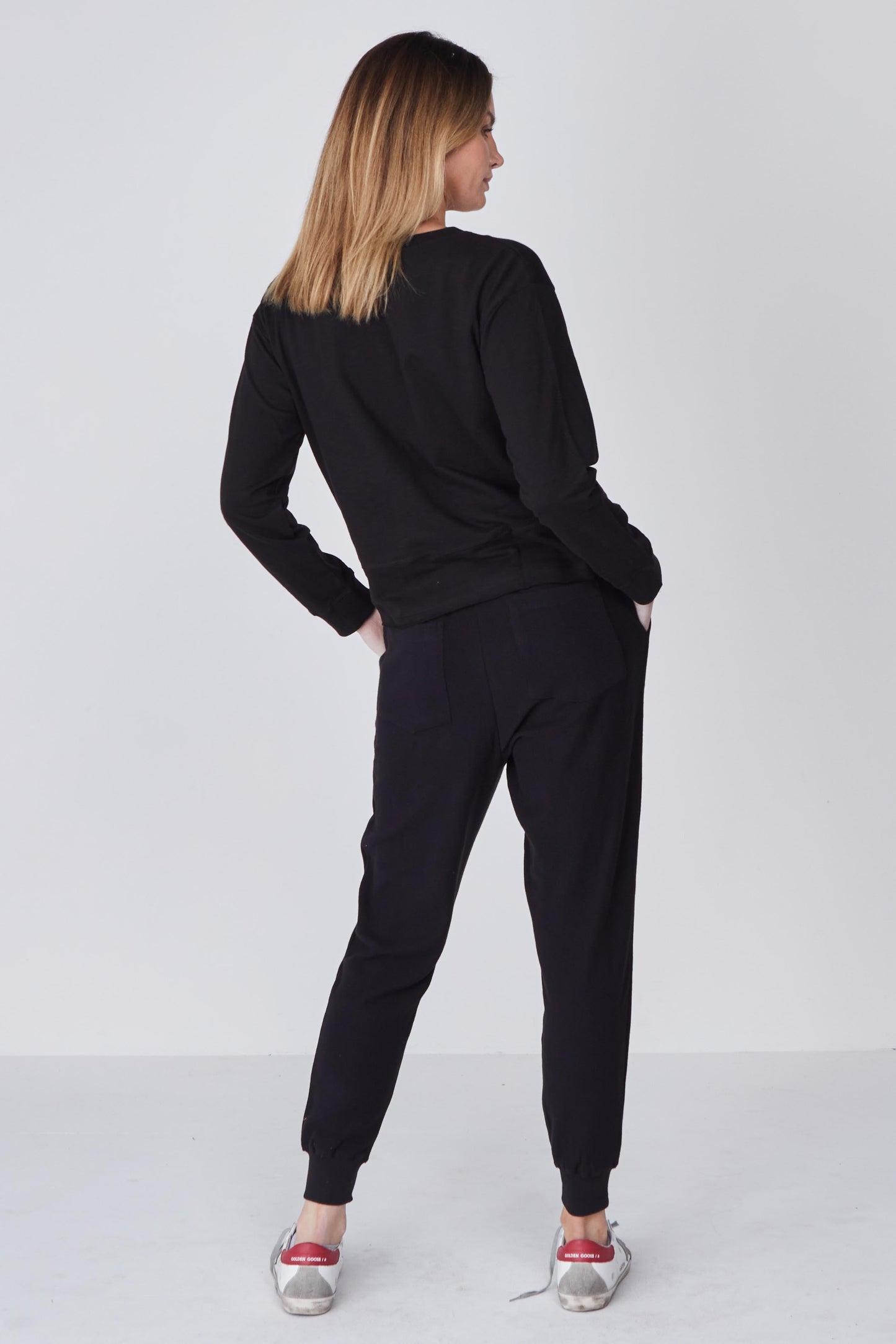 New Jersey Open Knit Sweater - Black