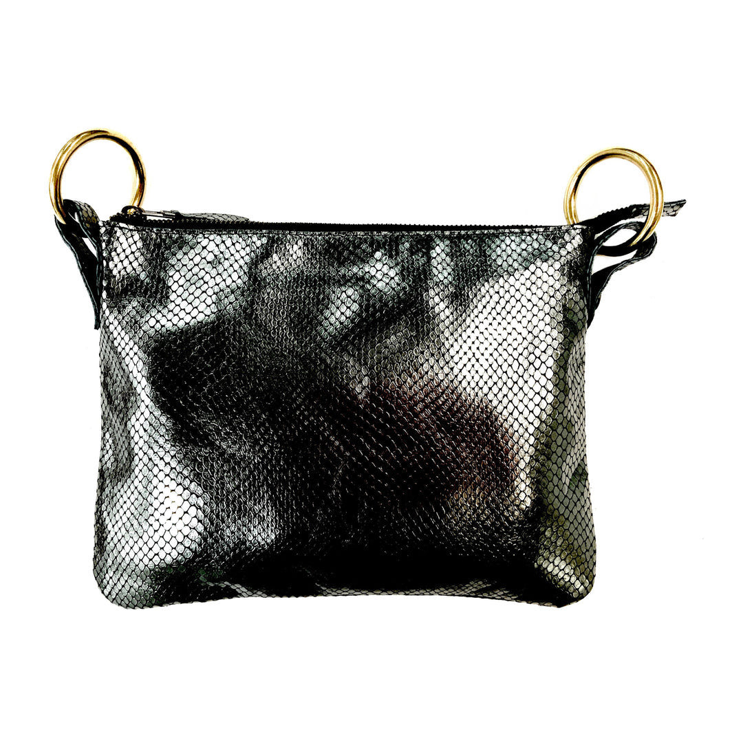 Kali Label Nina Crossbody Bag Black Mirror