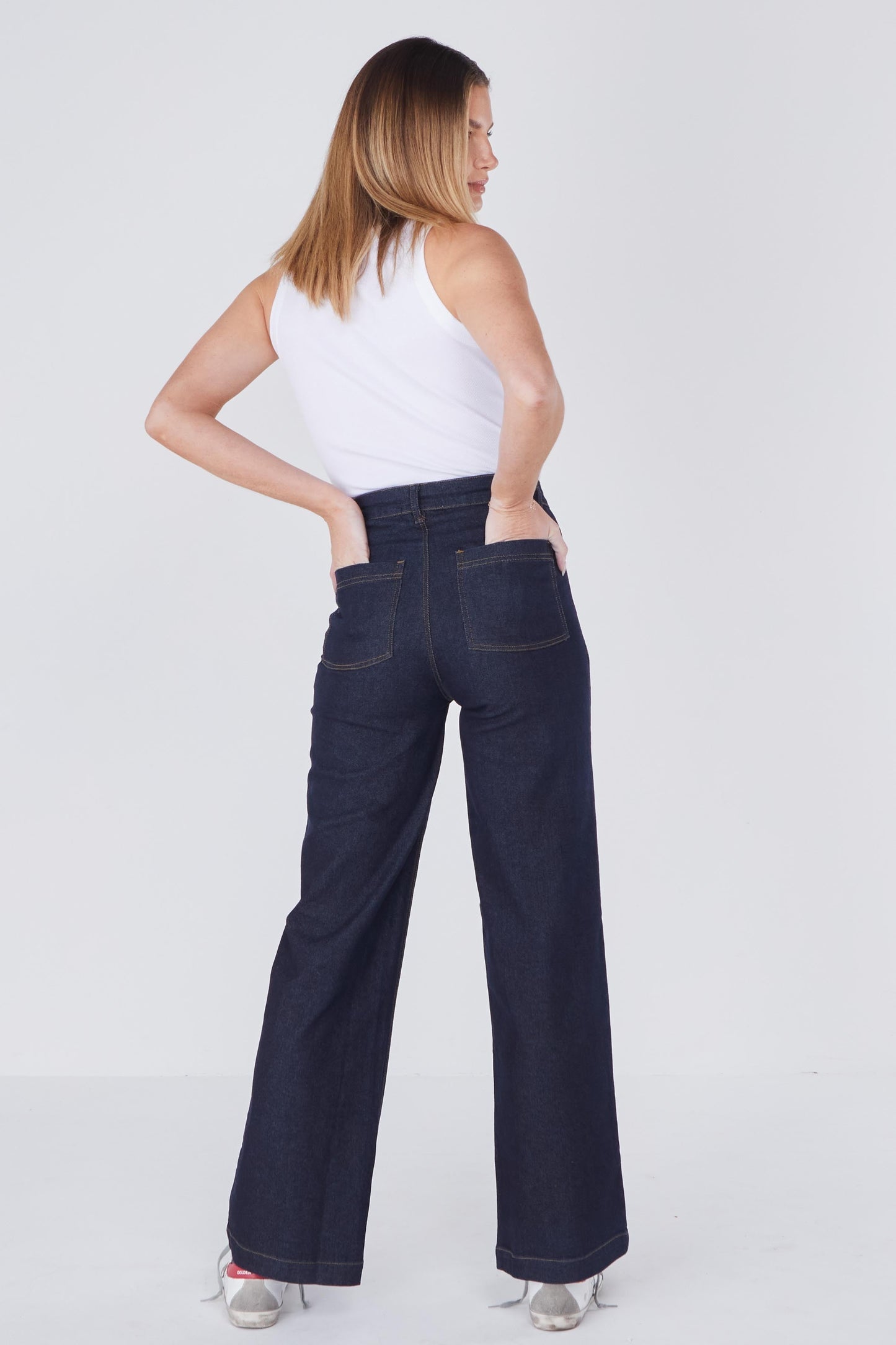 Stowe Ribbed Tank - Cream