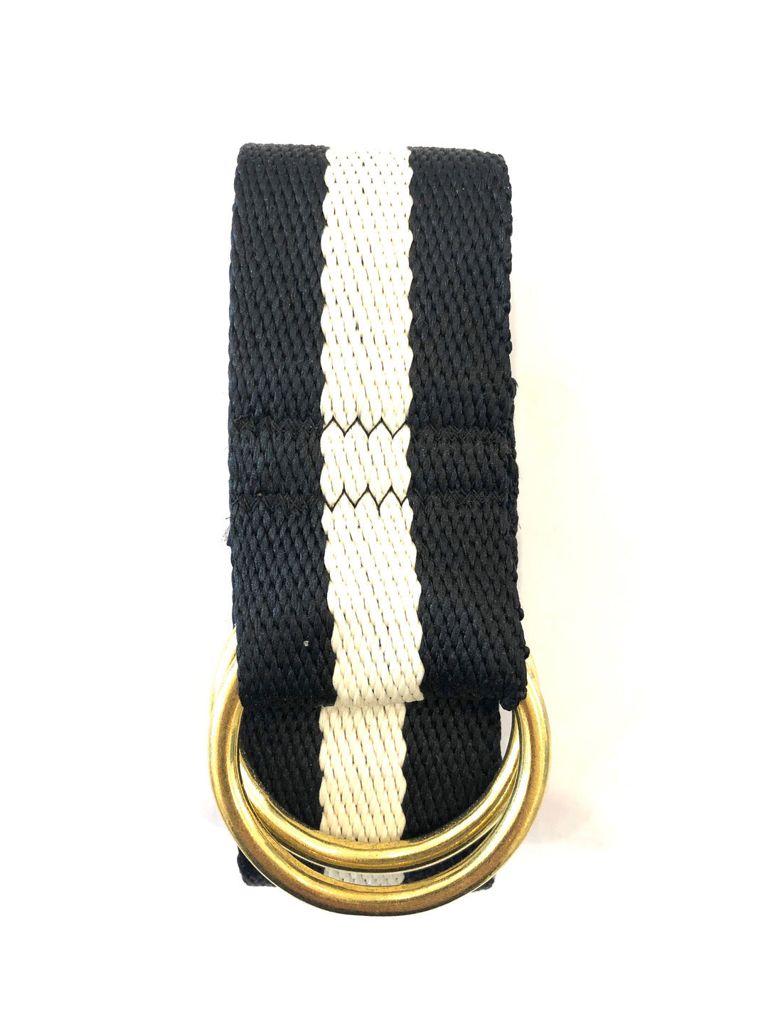 Kali Label Black and White D Belt