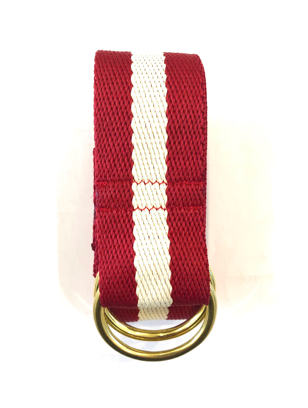 Kali Label D Belt Red/White Stripe