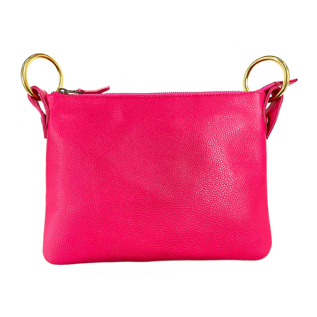 Kali Label Nina Crossbody Bag Hot Pink