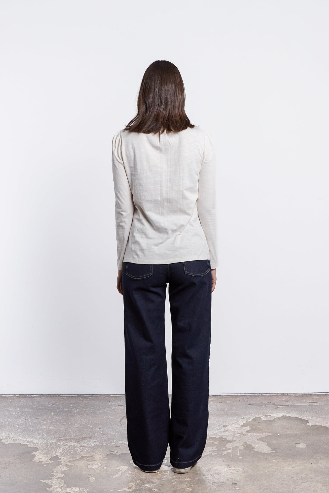 Larkin Top in Winter White