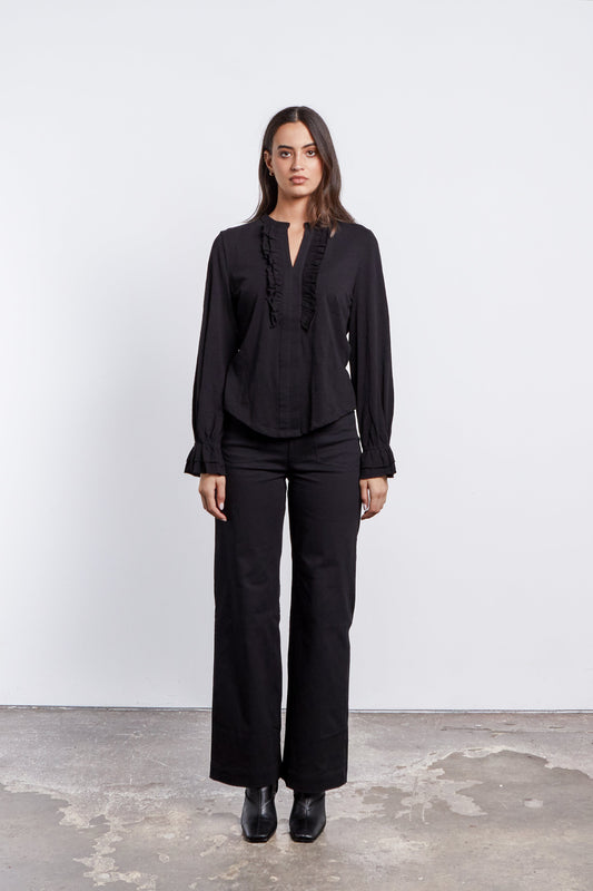 Lotus Top - Black