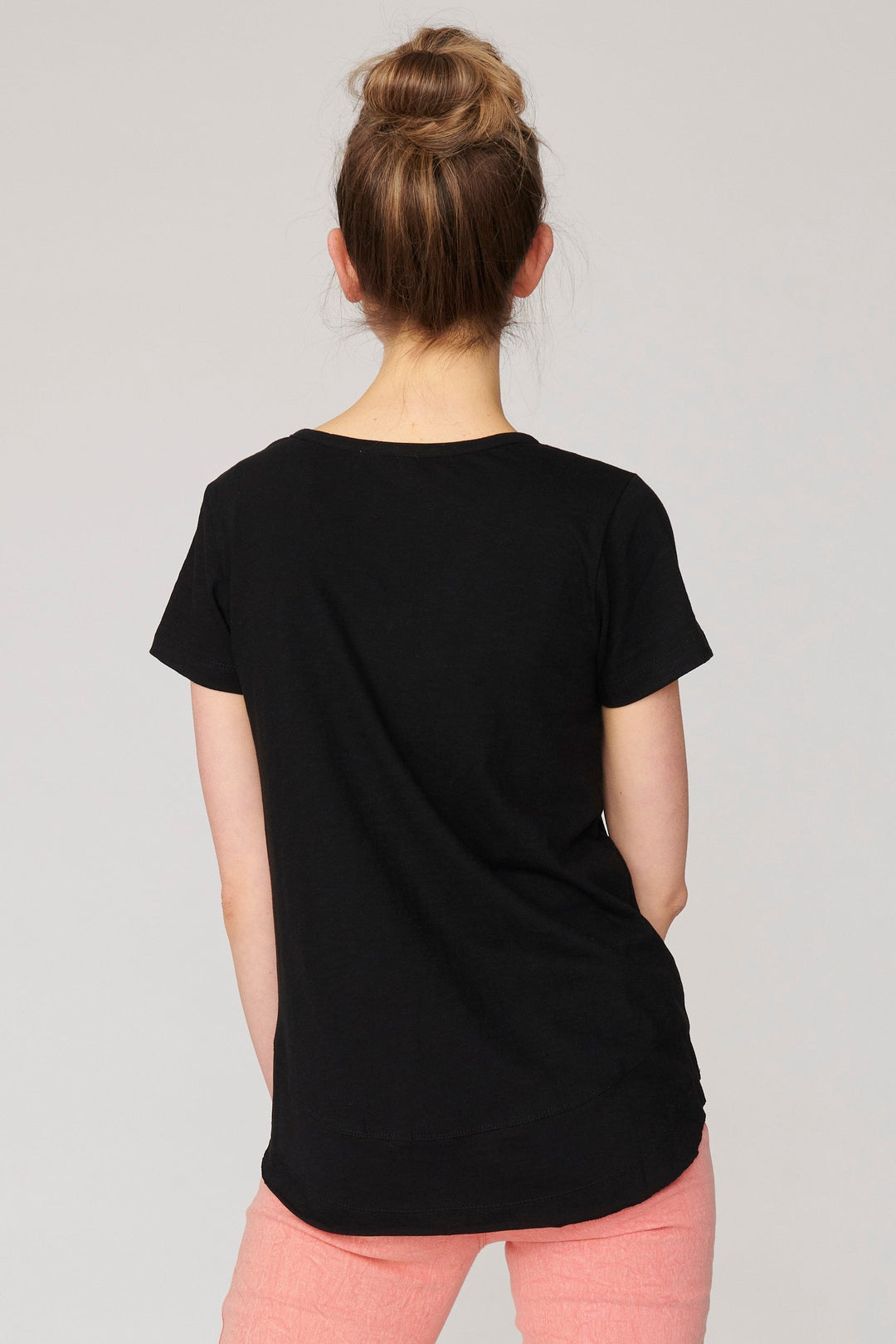 Melrose Organic Cotton T-Shirt - Black
