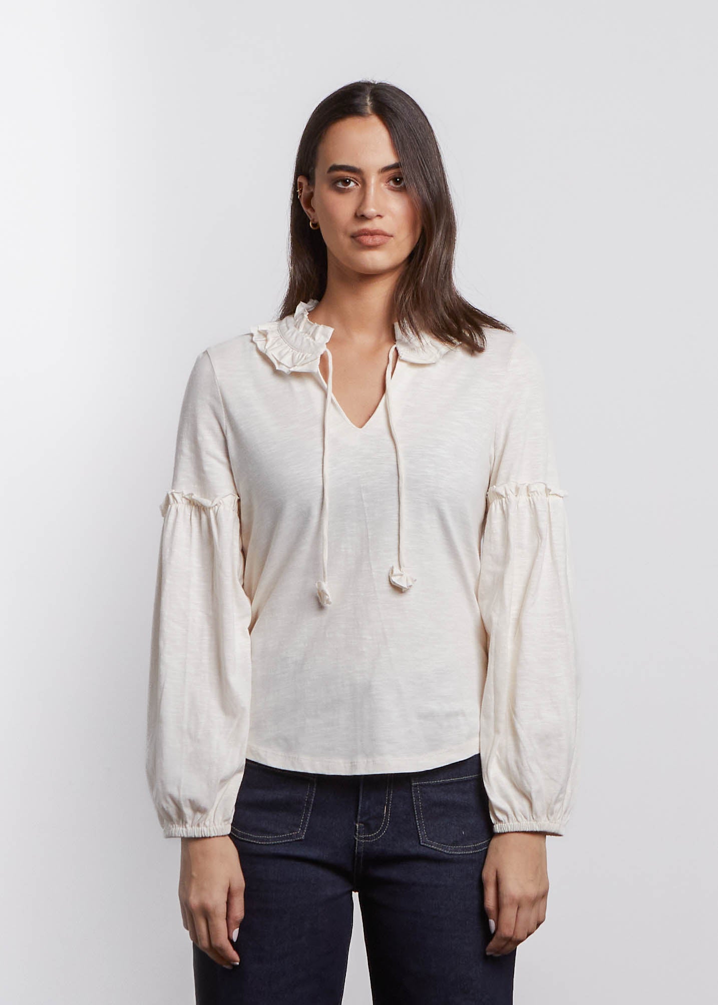 Jade Top - Cream